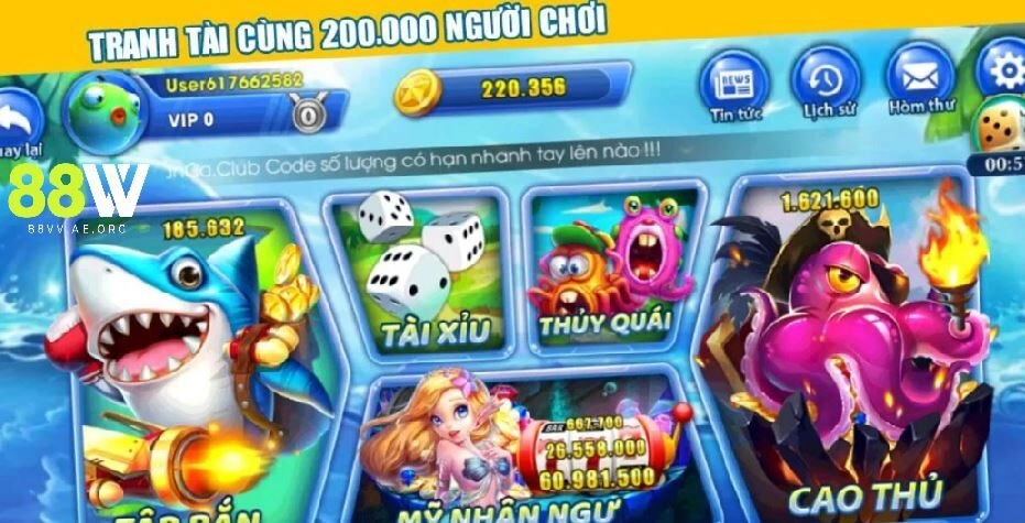 Ưu Điểm Khi Chơi Bắn Cá Hải Tặc Tại 88VV